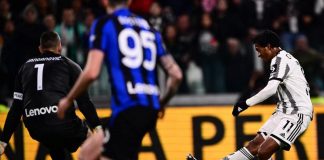 Coppa Italia, Juve-Inter 1-1 in semifinale d’andata