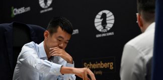 Scacchi, il cinese Ding Liren nuovo campione del mondo