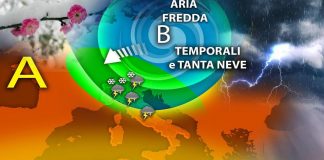 Aria artica su mezza Italia, ancora temporali in Lombardia e neve sui rilievi: previsioni meteo