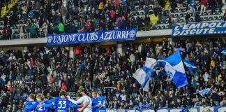 Empoli-Lecce 1-0, gol di Caputo su rigore
