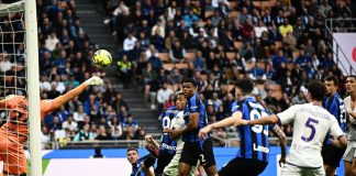 Inter-Fiorentina 0-1, gol di Bonaventura
