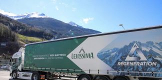 Levissima, inaugurato primo truck elettrico per distribuzione acqua minerale
