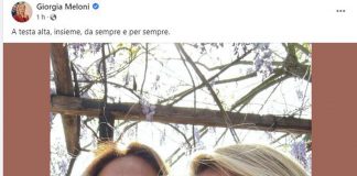 Meloni posta foto con la sorella Arianna: “A testa alta, insieme”