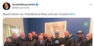 Napoli, ‘pace’ tra presidente De Laurentiis e tifosi