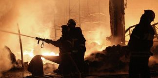Russia, incendio al ministero della Difesa a Mosca