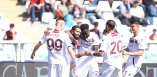 Torino-Salernitana 1-1, gol di Vilhena e Sanabria