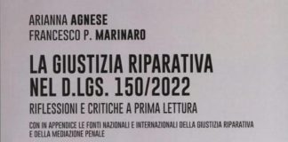 Riforma Cartabia, presentazione a Roma del libro ‘La Giustizia riparativa’