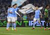 Lazio-Sassuolo 2-0, i biancocelesti restano al 2° posto
