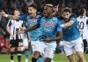 Osimhen risponde a Lovric, festa tricolore Napoli a Udine