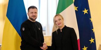 Meloni incontra Zelensky “L’Italia scommette sulla vittoria ucraina”