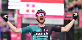 Doppietta di Denz al Giro, Armirail nuova maglia rosa