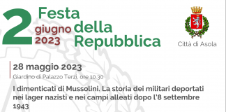 Asola, al via le celebrazioni per la festa della Repubblica: domani il ricordo degli internati militari