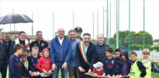 Castiglione, inaugurato il nuovo campo di calcio a cinque