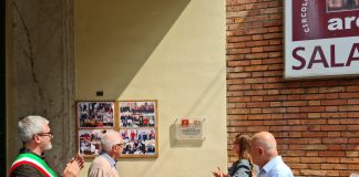 Al circolo Arci Salardi scoperta la targa in ricordo di Sergio Gazzani