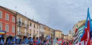 Suzzara, 1° maggio col segretario Cisl Lombardia Perboni. A Quistello c’è Caparelli (Uil)