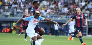 Bologna-Napoli 2-2, non basta la doppietta di Osimhen