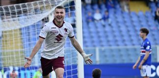 Samp-Torino 0-2, gol di Buongiorno e Pellegri