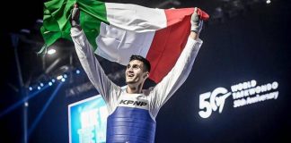 Simone Alessio campione del mondo Taekwondo nella categoria -80 kg