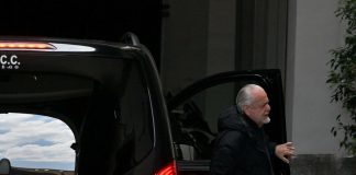 Napoli, De Laurentiis: “Doppia vittoria con Juve vale tutto lo scudetto”
