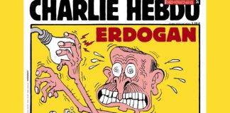 Turchia, vignetta Charlie Hebdo con Erdogan folgorato: ira Ankara