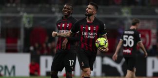 Milan-Sampdoria 5-1, tripletta di Giroud