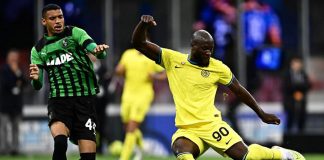 Inter-Sassuolo 4-2, doppietta Lukaku in poker nerazzurro