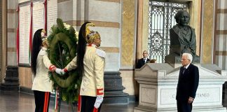 Manzoni, 150 anni dalla morte: Mattarella depone corona al Famedio