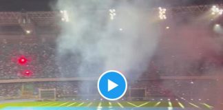 Napoli campione, stadio Maradona esplode per gol scudetto di Osimhen – Video