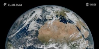 Spazio, Mtg-I1 svela la prima immagine meteorologica