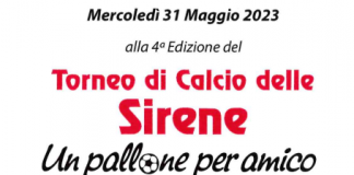 Mercoledì al Martelli la 4° edizione del “Torneo di calcio delle Sirene”