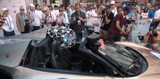 1000 Miglia, svelata livrea dell’auto a guida autonoma che affiancherà le auto storiche