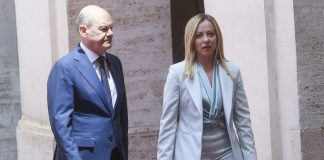 Meloni incontra Scholz “Con la Germania nuove forme di cooperazione”
