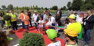 Inaugurato il nuovo ponte sul Ceriana e nelle Frazioni Nord di Viadana in arrivo le asfaltature delle strade