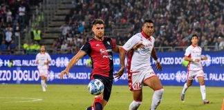 Cagliari-Bari 1-1 in andata finale playoff Serie B