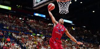 Olimpia-Virtus 79-76, Milano avanti 2-0 in finale scudetto