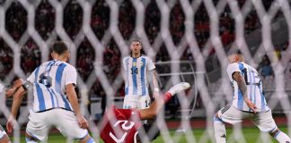 Argentina-Indonesia 2-0, gol di Paredes e Romero
