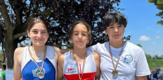 Canoa Giovani, buona performance della Canottieri ad Arqua Polesine