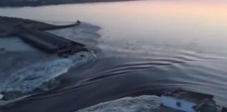 Ucraina-Russia, distrutta diga vicino Kherson: “Rischio inondazioni” – Video