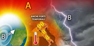 Weekend con caldo africano, ma forti temporali restano in agguato