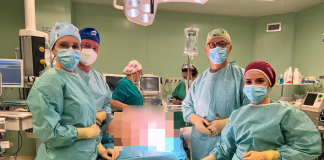 Roma, asportata neoplasia ovarica di 45 kg