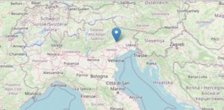 Terremoto oggi in provincia di Treviso, scossa registrata a Fregona