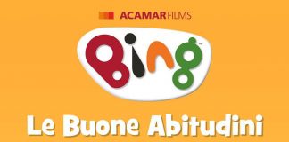 Un cartoon amato da bimbi in campo per educare al benessere