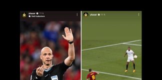 Siviglia-Roma, Damiano dei Maneskin contro l’arbitro Taylor