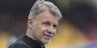 Marco Baroni non è più l’allenatore del Lecce