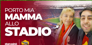 Calcio, grazie a StarCasinò i sogni diventano realtà: Alessandro e la mamma all’Olimpico
