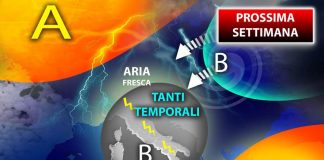 Estate lontana, ancora maltempo: previsioni meteo per la prossima settimana