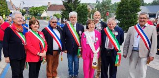 Anche Morselli in Francia alla festa dei comuni legati a San Giorgio