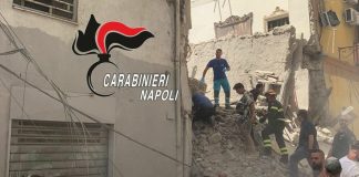 Crolla una palazzina a Torre del Greco, Prefetto “Nessun disperso”