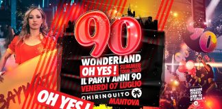 Mantova per una notte capitale degli anni ’90