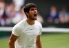 Alcaraz trionfa a Wimbledon 2023, Djokovic k.o. in finale al quinto set